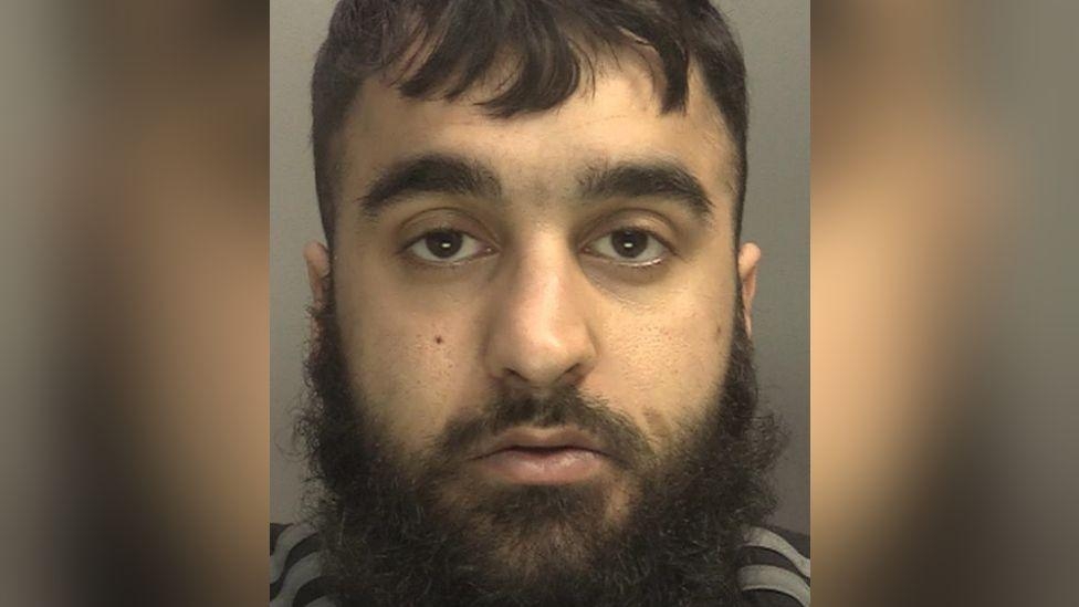Man jailed after shots fired at trio fleeing car
