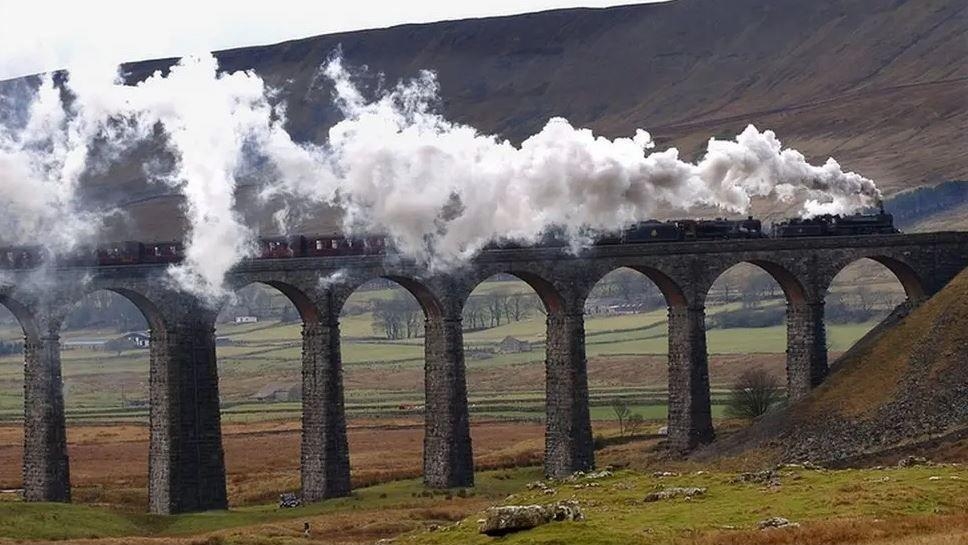 Steam train visits Bradford for City of Culture