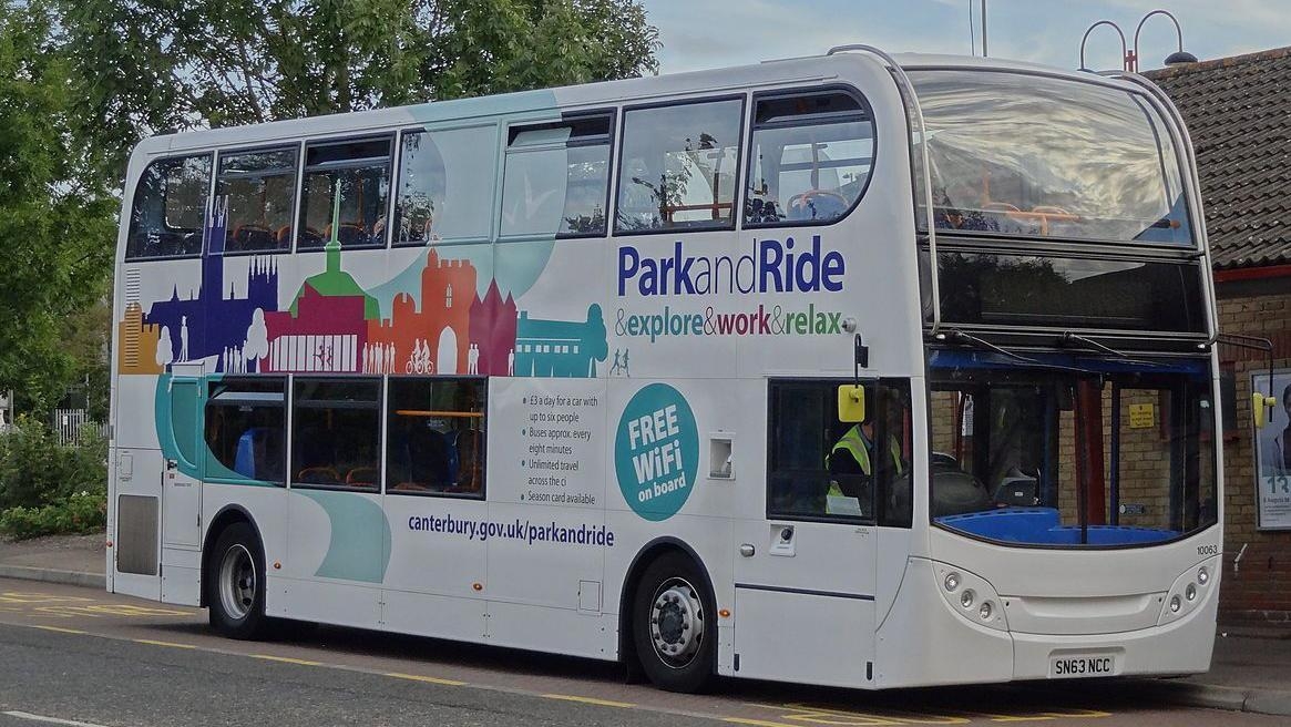 Double decker buses scrapped from park and ride