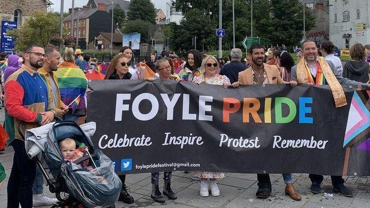 Foyle Pride ban for NI politicians over puberty blocker vote