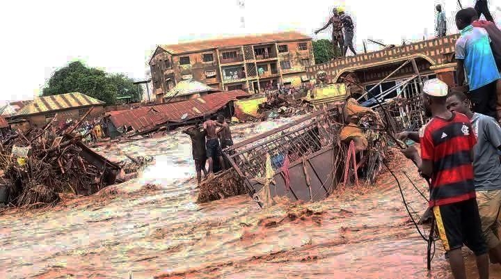 Floods kill at least 110 people after heavy rain in Nigeria