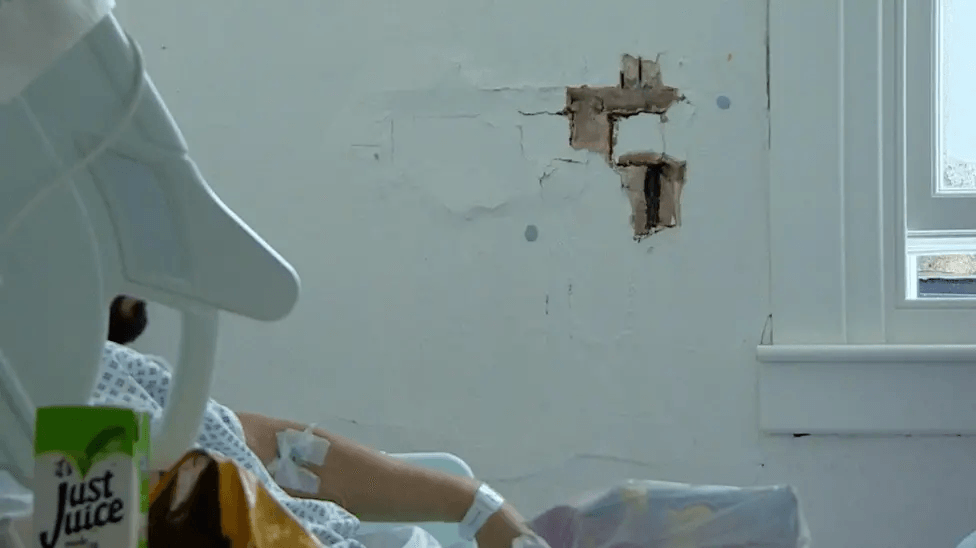 'The state of hospital buildings is unacceptable'