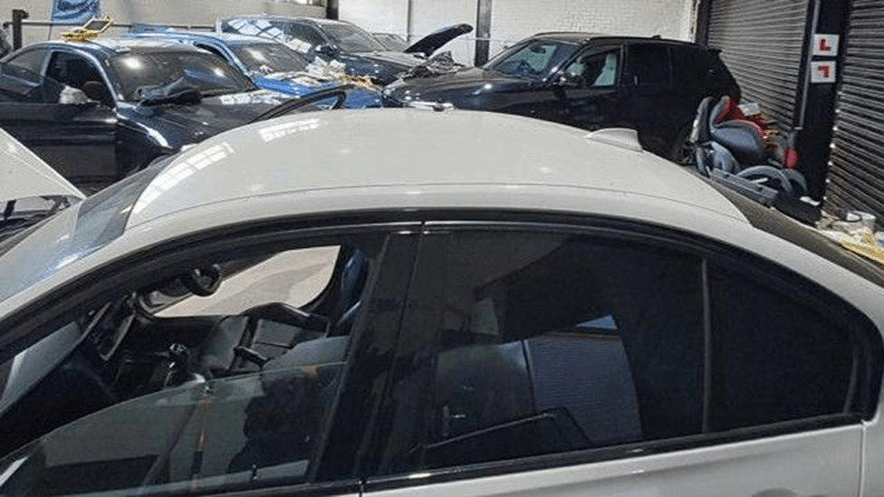 Cars and engines recovered in theft investigation