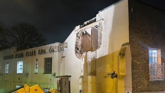 Banksy's goat artwork removed from London building