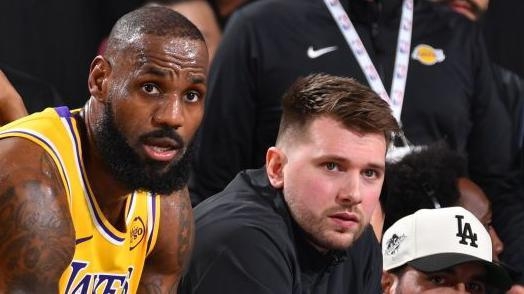 James excited for 'special' Doncic link up