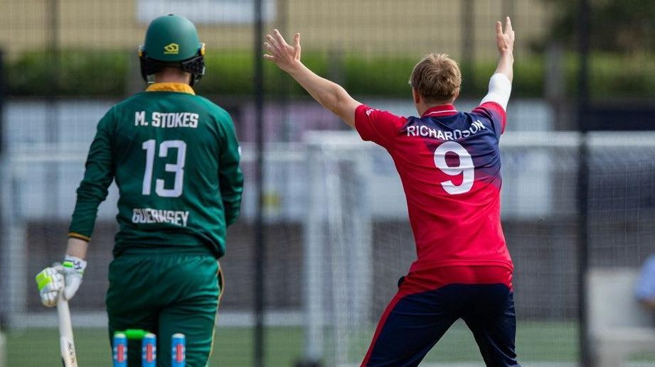 Richardson impresses Jersey boss after Guernsey display