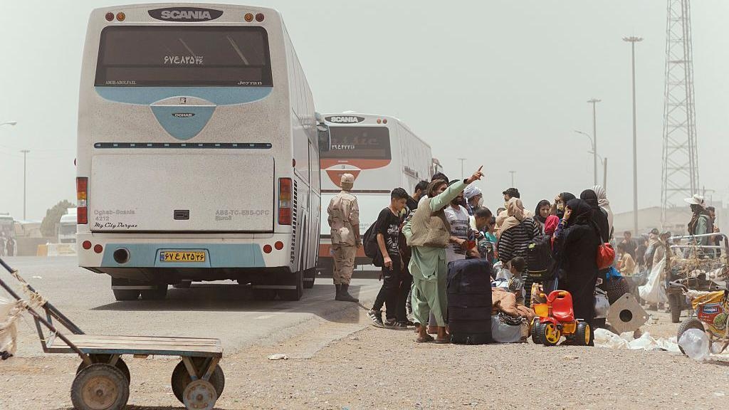 Dozens of Afghan deportees from Iran killed in bus crash