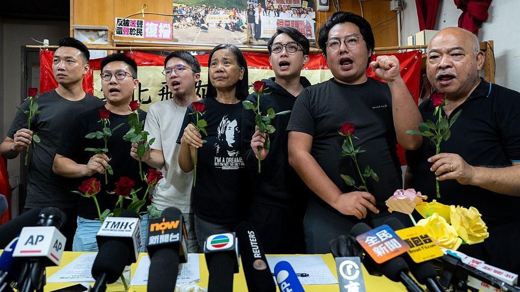 One of Hong Kong's last major pro-democracy parties disbands