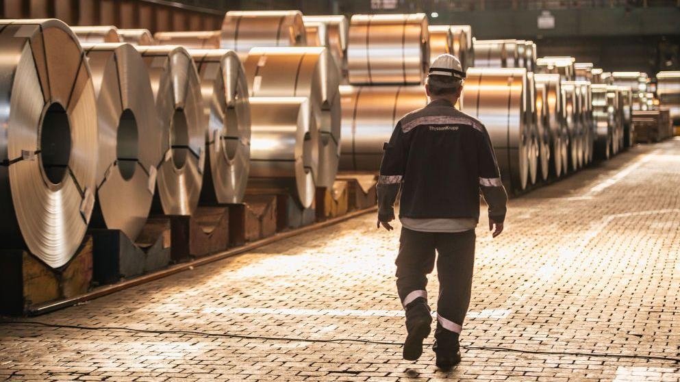 EU 'strongly' regrets US plan to double steel tariffs
