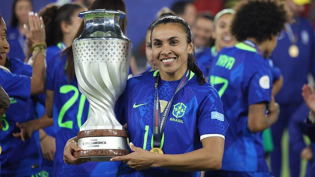 Marta scores stunner as Brazil retain Copa America
