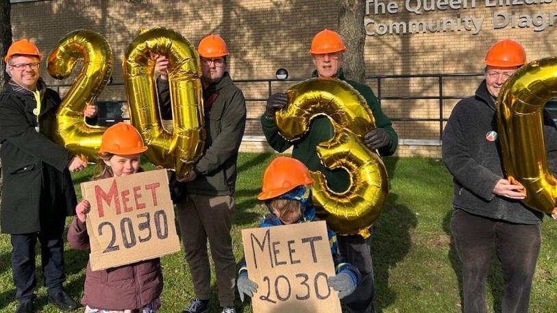 Campaigners want hospital rebuild to start sooner