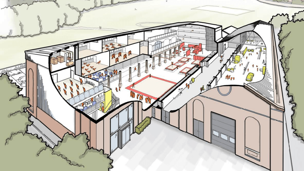 Images show stunt academy plan for Victorian site