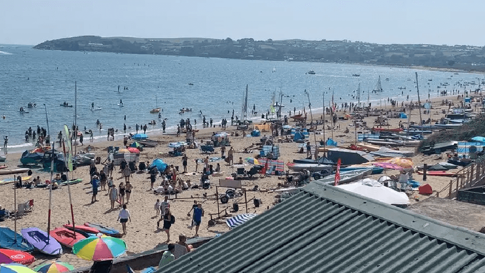'Beachgoers leaving poo in our garden'