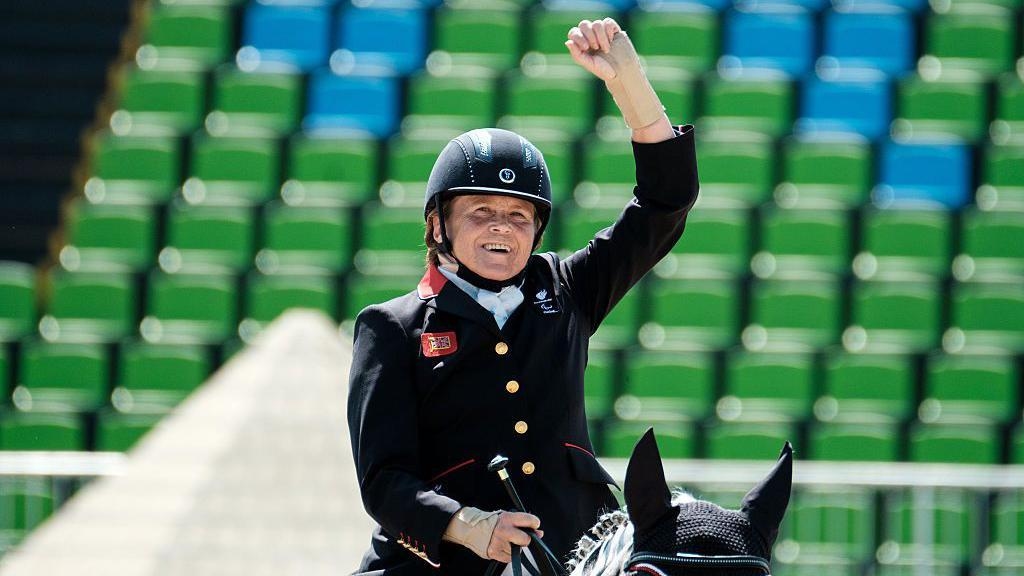 Gold-winning Paralympic equestrian star dies aged 76