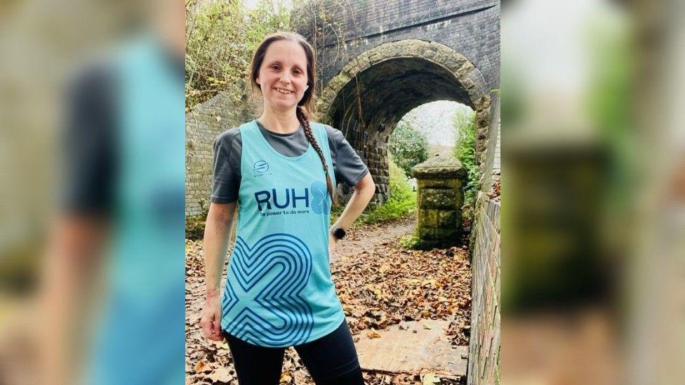 Half marathon mum 'may not have been here' to run