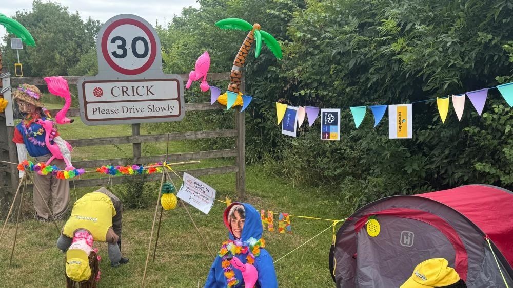 In Pictures: Crick Scarecrow Festival