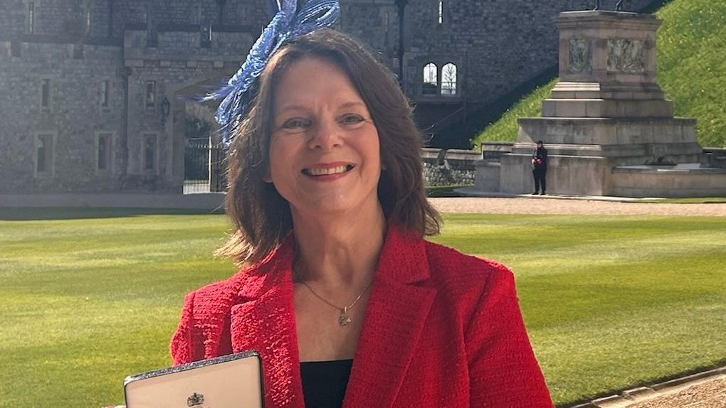University professor handed MBE at royal ceremony
