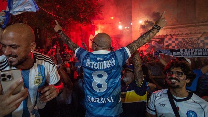 'Thank you Scotland' - McTominay's name ringing out in streets of Naples