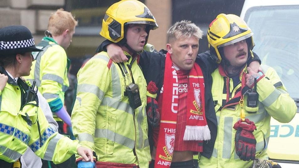 NI Liverpool fan in hospital after being struck by car at parade