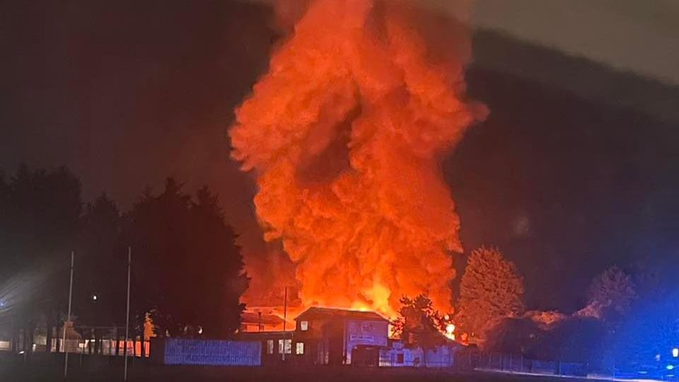 Second fire breaks out at derelict social club