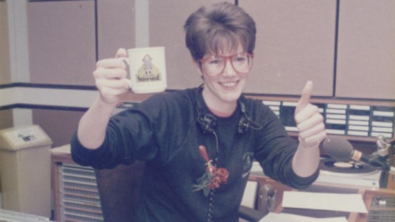 First presenter scared when radio station launched