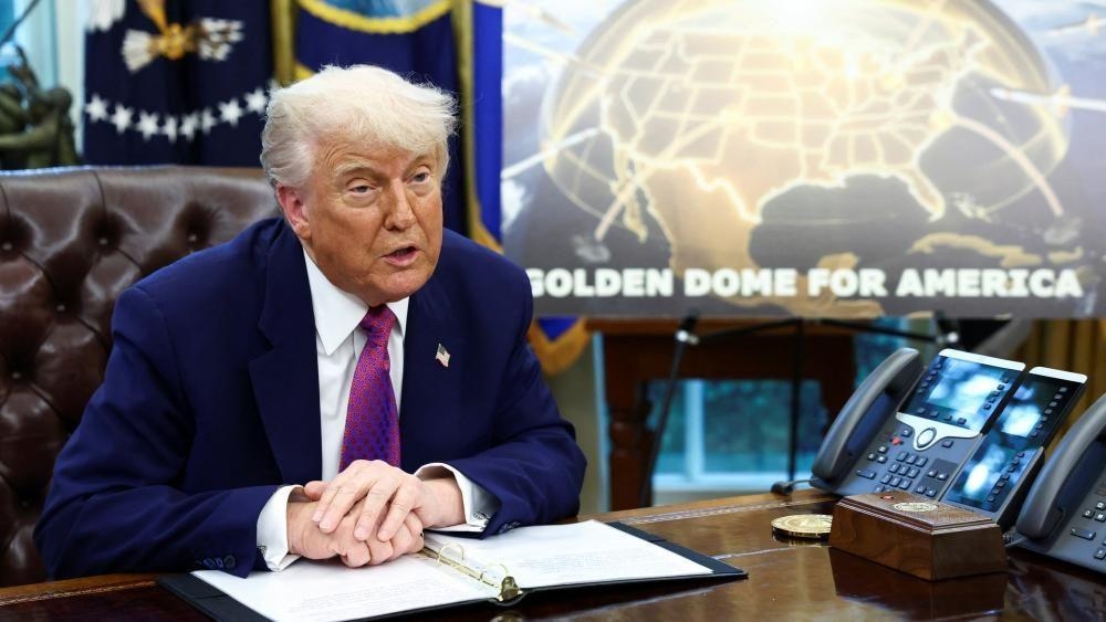 Trump unveils plans for 'Golden Dome' defence system
