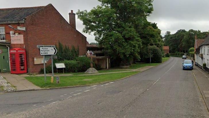 Village road closed overnight due to 'incident'