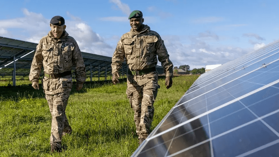Hundreds of solar panels to be fitted at barracks