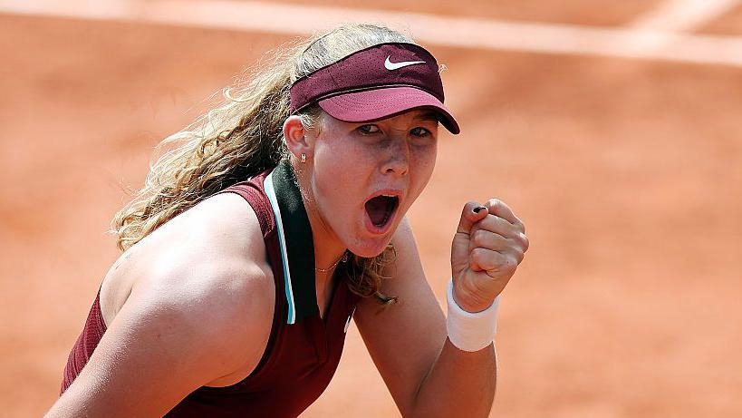 Andreeva thanks fan for 'lucky charm' after win
