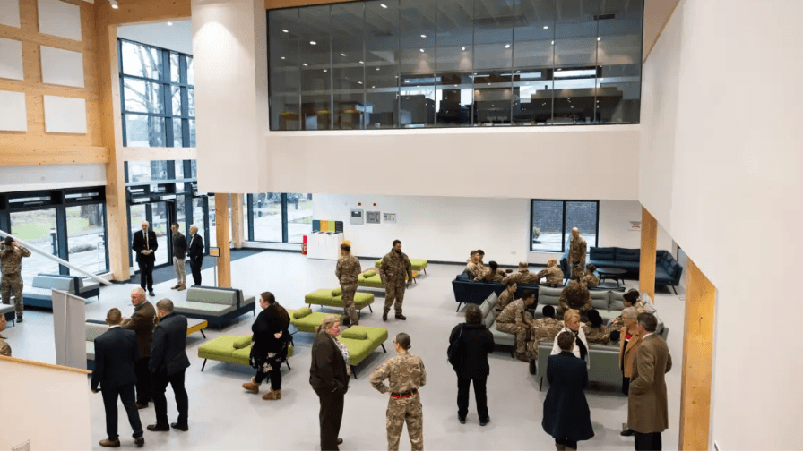 Army training base opens £11m welfare centre