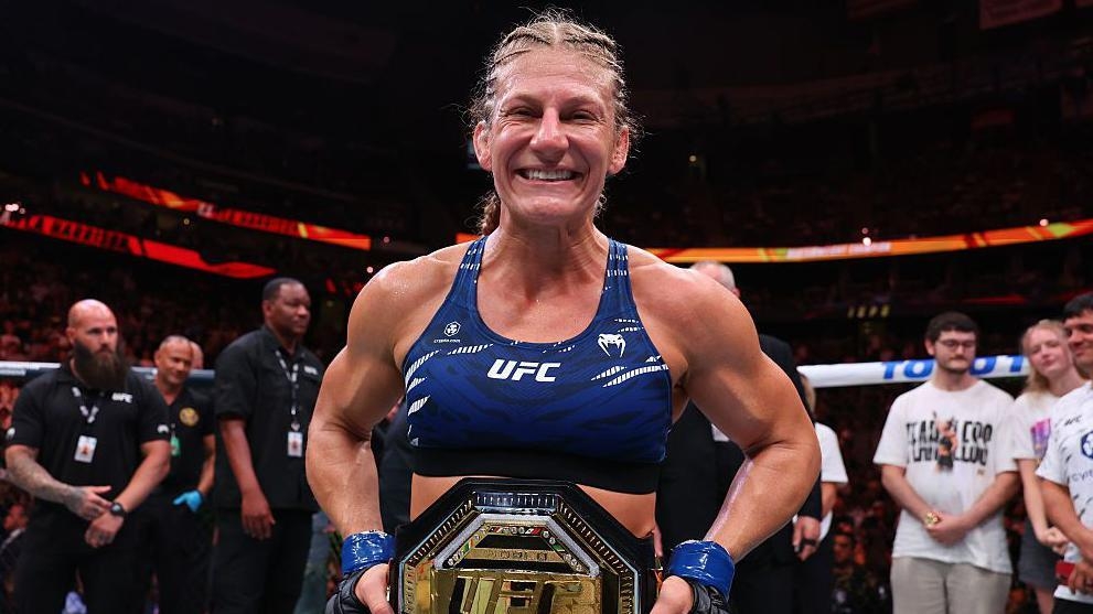 'For anyone who's felt hopeless' - Harrison wins UFC title