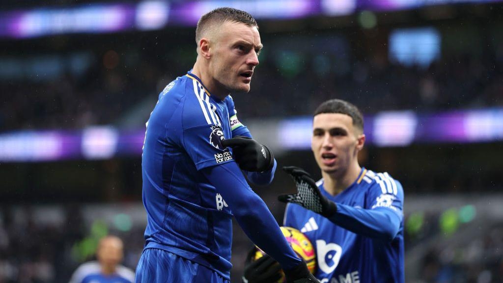 Vardy exit 'the end of a chapter for Leicester'