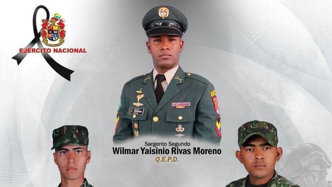 Three Colombian soldiers killed in attack with explosive-laden drones