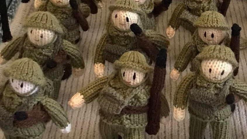 Knitted D-Day display cancelled over safety fears
