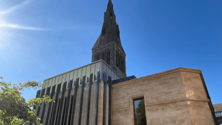 Opening date announced for cathedral extension