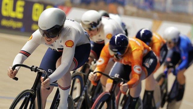 Edmunds wins keirin silver for GB at Europeans