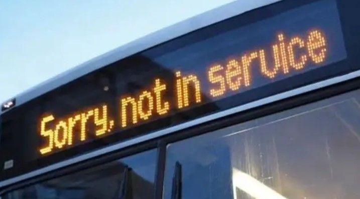 Some bus services suspended over 'safety concerns'