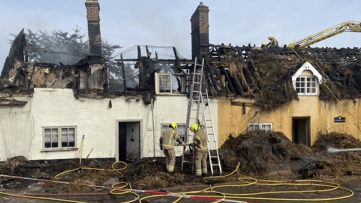Thatched roof advice after families left homeless