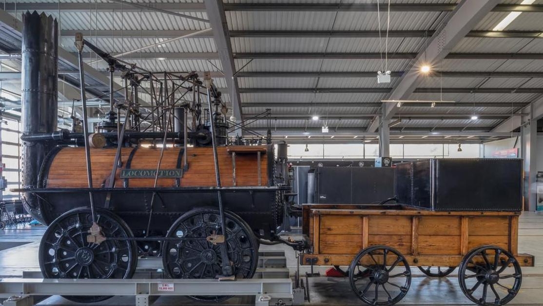 First passenger steam train to go on show in city