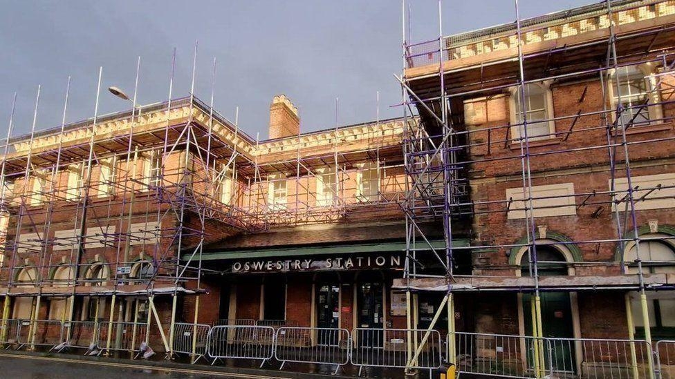Old railway station restoration nearly complete