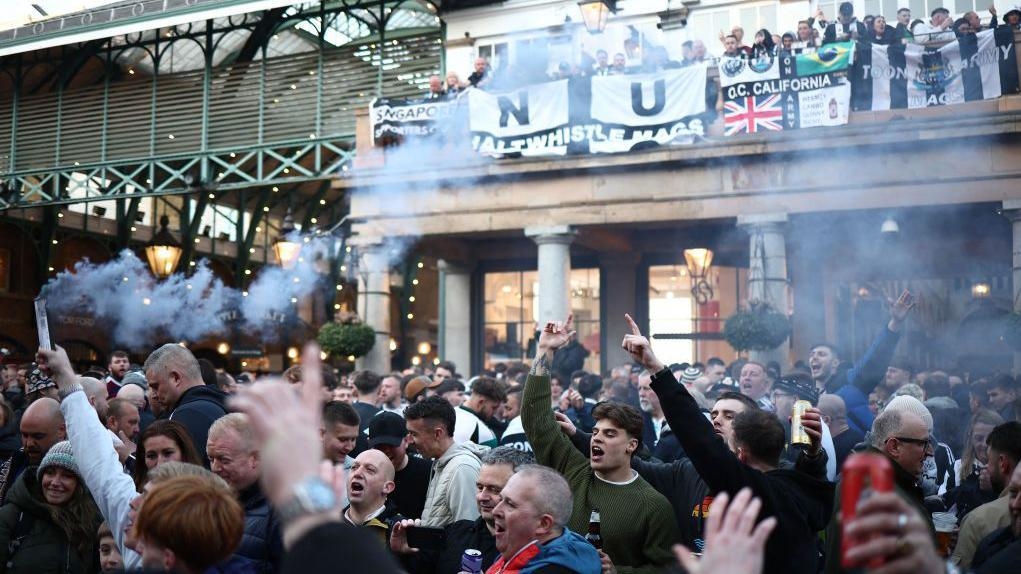 Excitement as Newcastle fans prepare for cup final