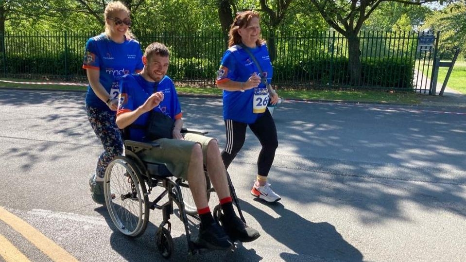 'Really special': Hundreds take part in MND Mile