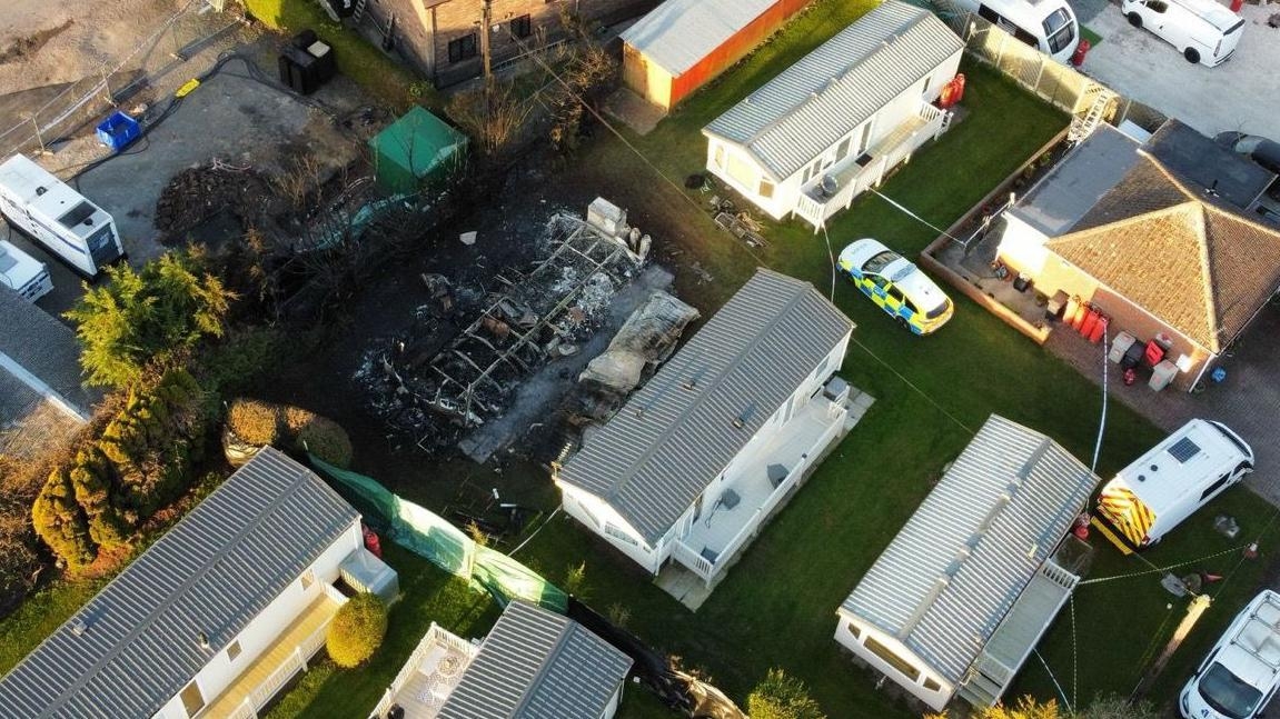 Caravan park owners send sympathy after fatal fire