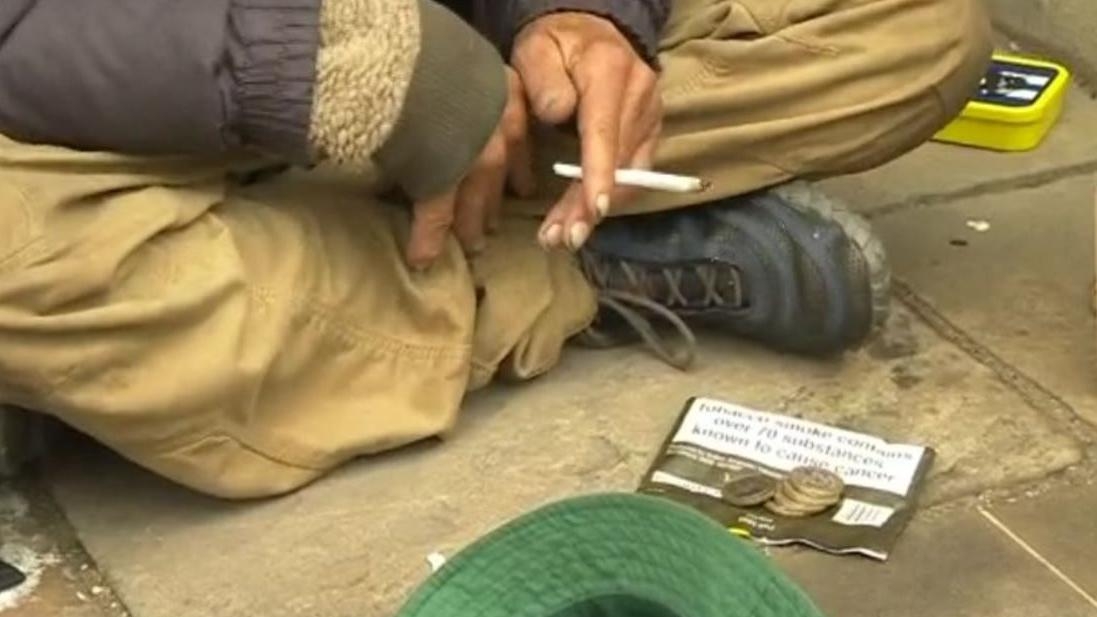 Fines handed out for begging and drunkenness