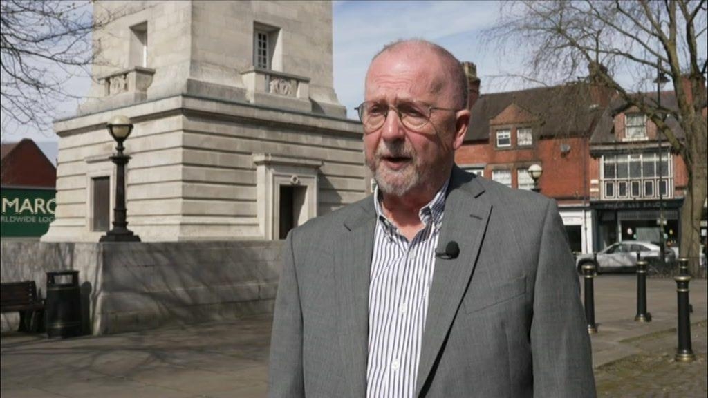 Anger as swastika scratched on town war memorial