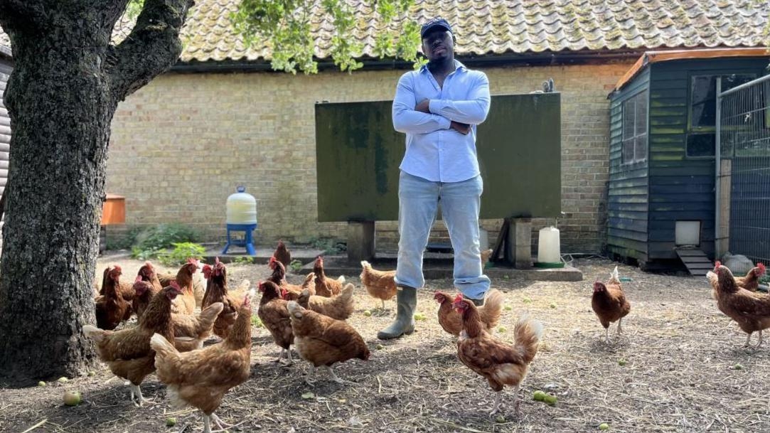 Rapper Fekky goes from south London to farming