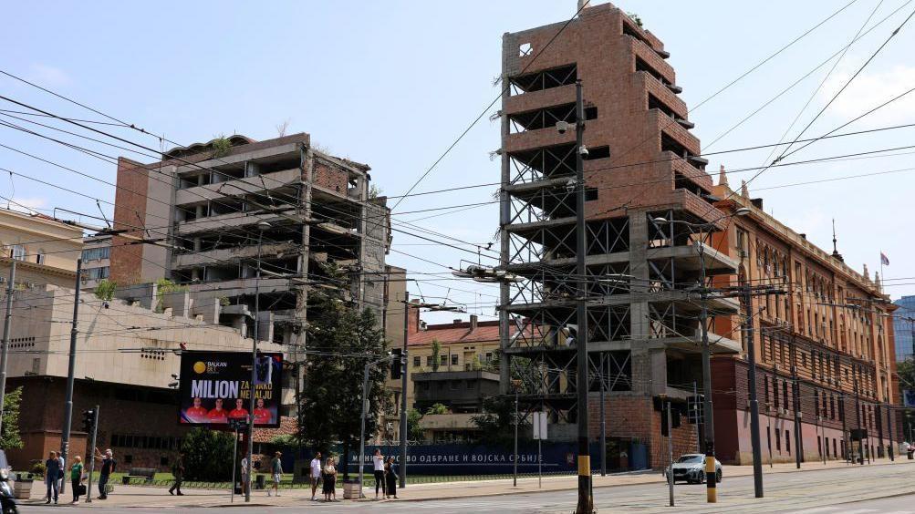 A Belgrade landmark bombed by Nato could get Trump makeover