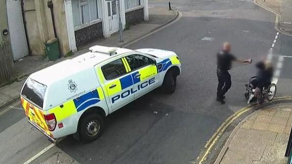 Police vilified for doing job