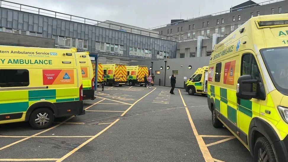 Woman in hospital after being hit by car and bike