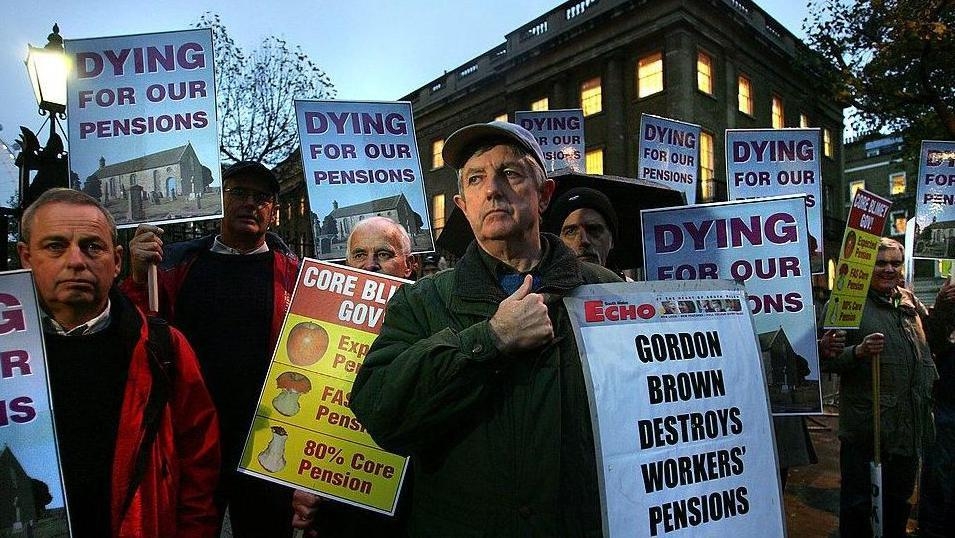 Workers who lost pensions call for surplus to be used